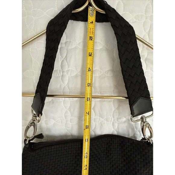 NWOT The Sak Shoulder Bag Small Interwoven Braided Straps Silver Metal Accents - Picture 13 of 15